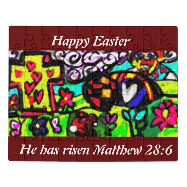 He is Risen easter Jigsaw Puzzle (Puzzle Horizontal)