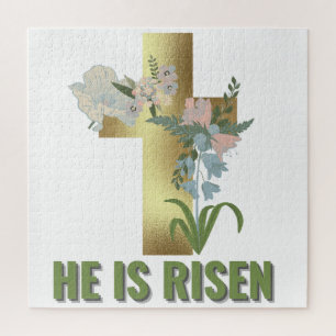 He is risen,Easter Jigsaw Puzzle