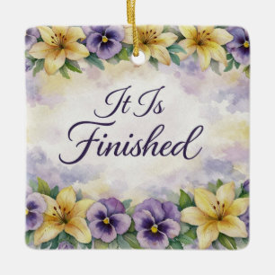 He Is Risen Easter Ornament