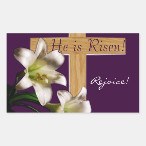 He Is Risen  Easter Stickers