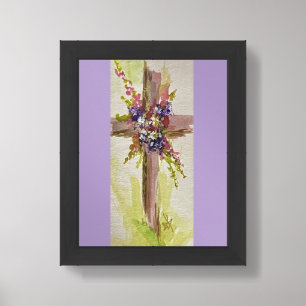 He is Risen Framed Art