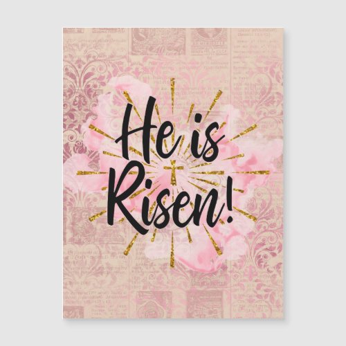 He is Risen God Cross 