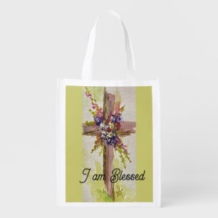 He is Risen Grocery Bag
