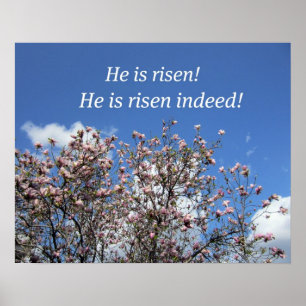 He is risen! He is risen indeed! Poster