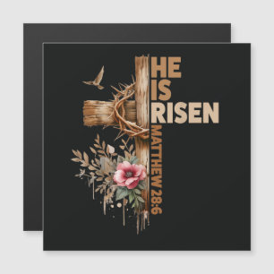 He is Risen Jesus Christian Religious Easter