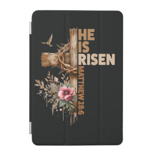 He is Risen Jesus Christian Religious Easter iPad Mini Cover