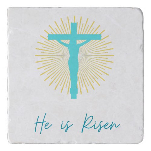 He is Risen Jesus  Trivet