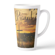 He is Risen! Latte Mug