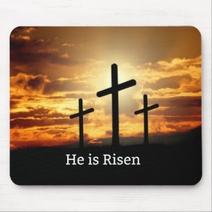 He is Risen Mouse Pad