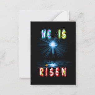 He Is Risen Note Card