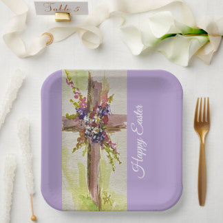 He is Risen  Paper Plates