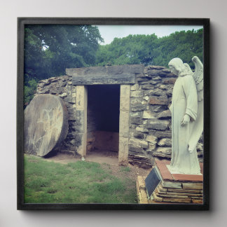 He is Risen,  Peel And Stick Photo Tile