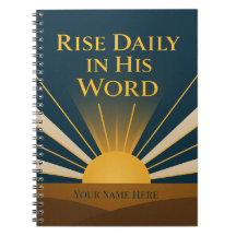 He Is Risen Personalized Faith Journal