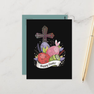 He is risen postcard