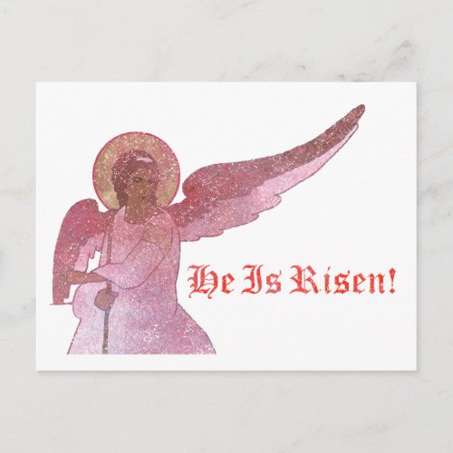 He Is Risen Postcard