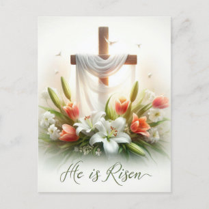 He Is Risen Postcard