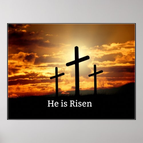 He is Risen Poster