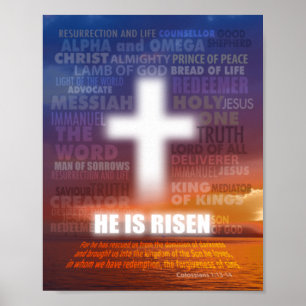 He is Risen Poster