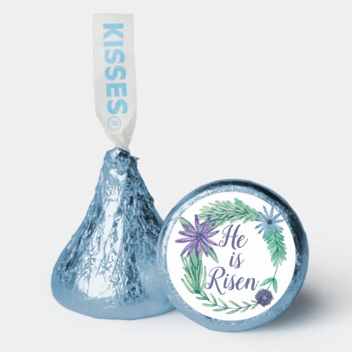 He is Risen Religious Easter Floral Party Hersheys Kisses