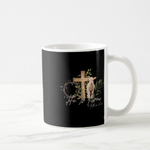 He Is Risen Sheep Lamb Cross Jesus Christian Easte Coffee Mug