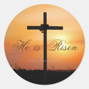 He is Risen stickers