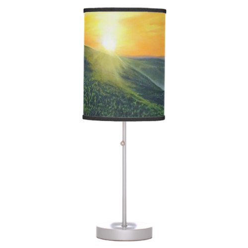 He Is Risen Table Lamp