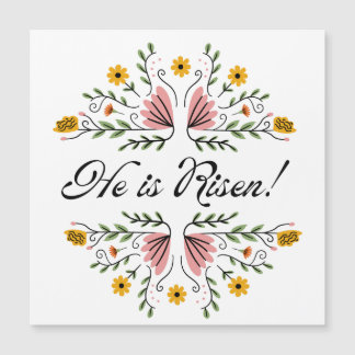 He is Risen Thin Magnetic Card