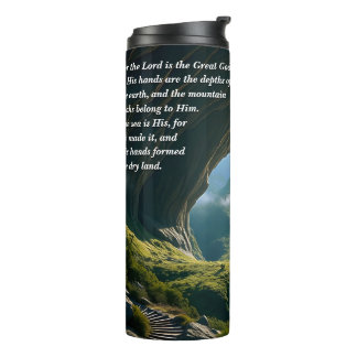 He is the Great God, God & Creation Verse Thermal Tumbler