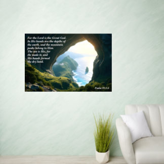 He is the Great God, God & Creation Verse Wall Decal