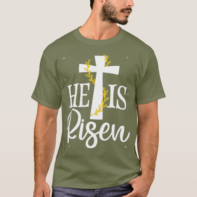 He Jesus is Risen  5t Plus Size T-Shirt (Front)