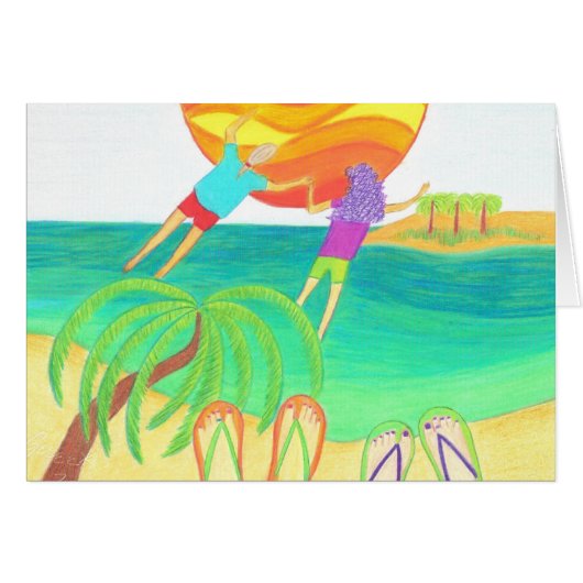 He Just Swept Her Off Her Feet BLANK Cards (Front Horizontal)
