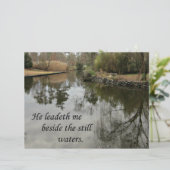 He leadeth me beside still waters (Standing Front)