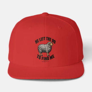 He Left the 99 to Find Me Christian Cap