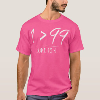He Left The 99 To Rescue Me Christian Luke Sheep G T-Shirt