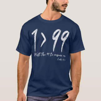 He Lefthe 99 to Rescue Me Luke Christian Grace Gif T-Shirt