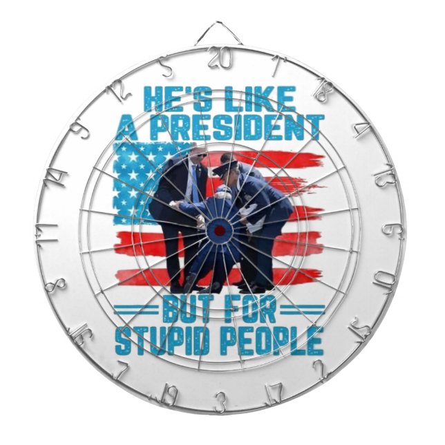 He Like A President Dart Board (Front)