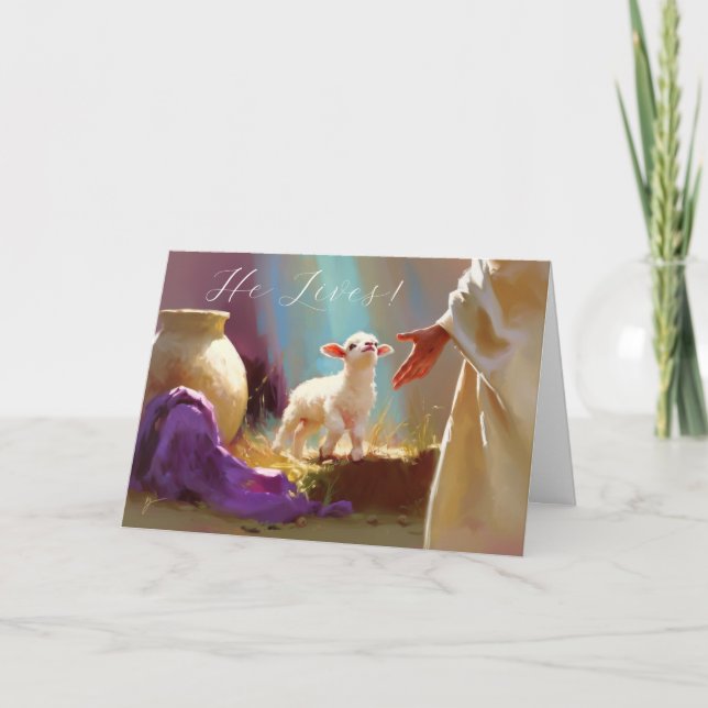 He Lives! Easter Card (Front)