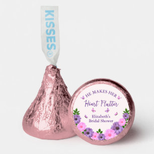 He Makes Her Heart Flutter Butterfly Bridal Shower Hershey®'s Kisses®
