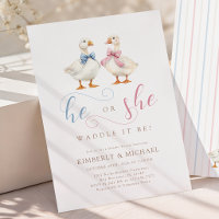 He or She Goose Gender Reveal