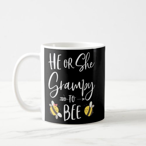 He Or She Grampy To Bee New Grandpa To Be  Coffee Mug