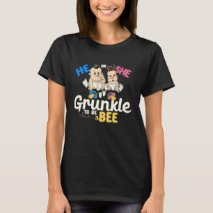He or She Grunkle to Bee Gender Reveal Great Uncle T-Shirt