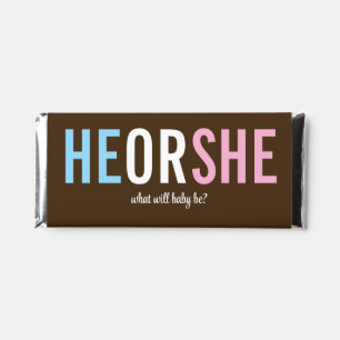 He or She Hershey's Chocolate Bars (1.55 oz.)