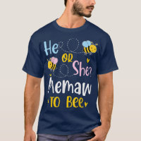 He Or She Memaw To Bee Gender Reveal