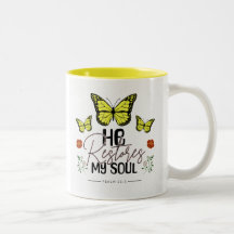 He Restores My Soul mug