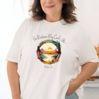 He Restores My Soul Psalm 23 Women's T-Shirt