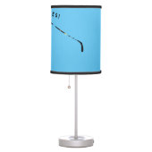 He Scores! - Ice Hockey Player Table Lamp (Right)