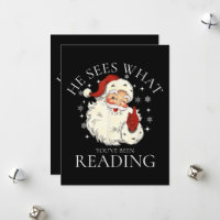 He Sees What You've Been Reading Funny
