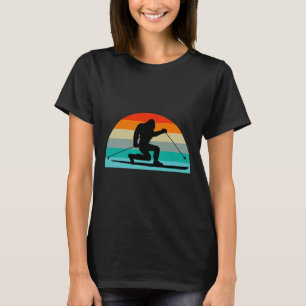 He Telemark Skis!  T-Shirt