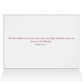 HE THAT DWELLETH CARDS (Inside Horizontal (Top))