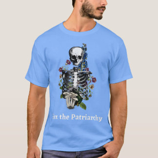 He The Patriarchy Feminism Goth and Punk Feminist T-Shirt
